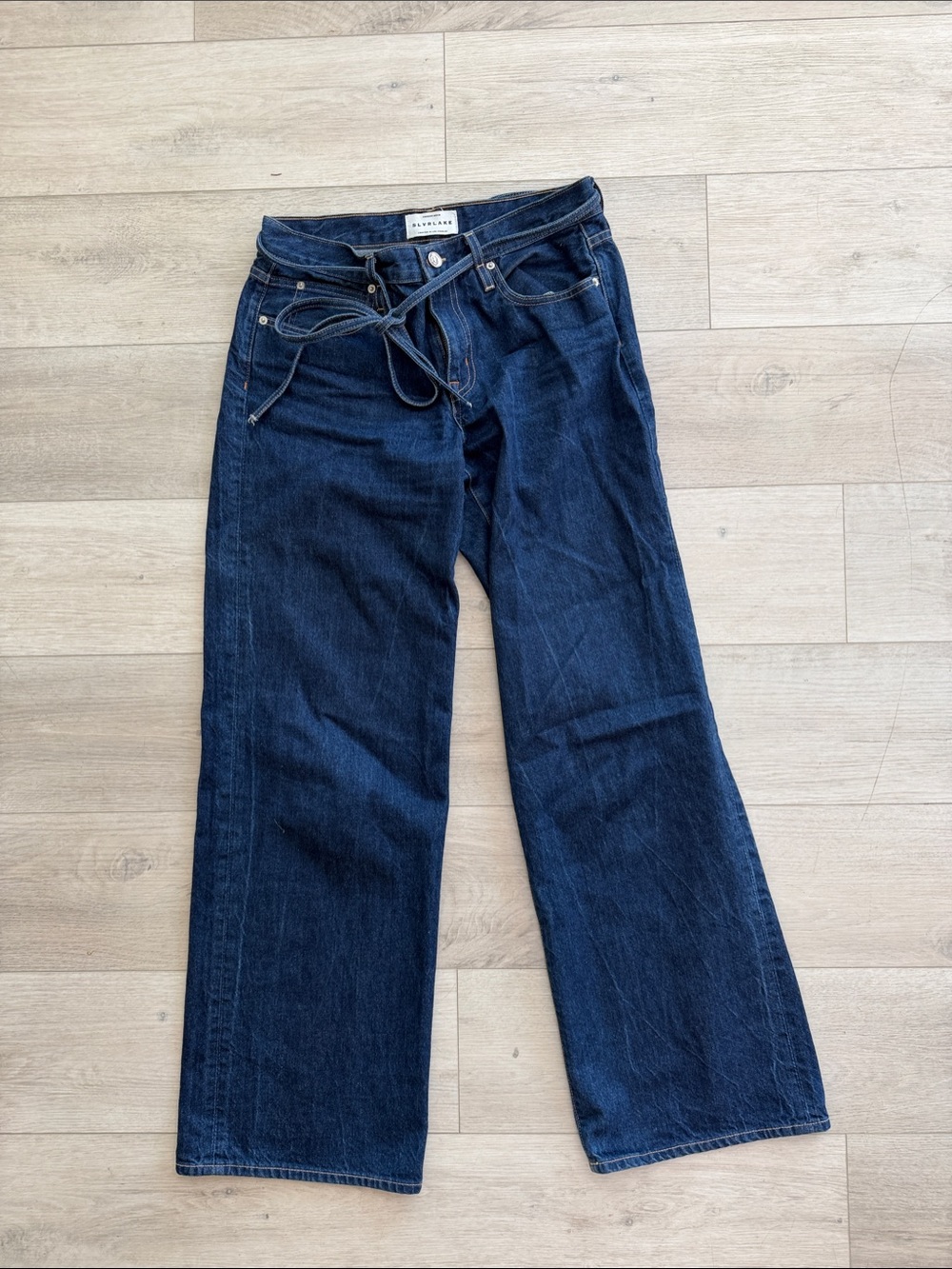SLVRLAKE Mica Dark Indigo Jeans